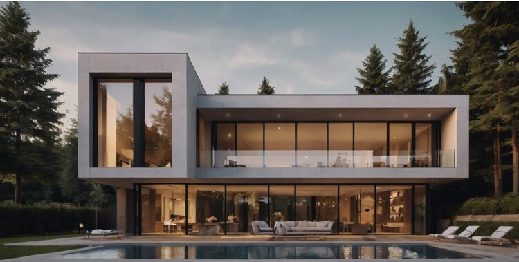 Hình ảnh nhà đẹp sang trọng, hiện đại