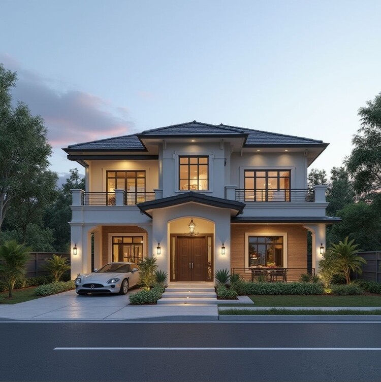 Hình ảnh nhà đẹp hiện đại sang trọng