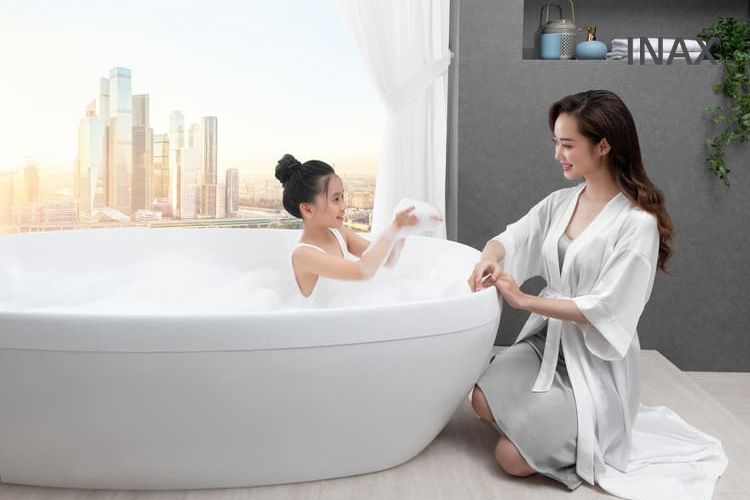 lựa chọn kích thước bồn tắm