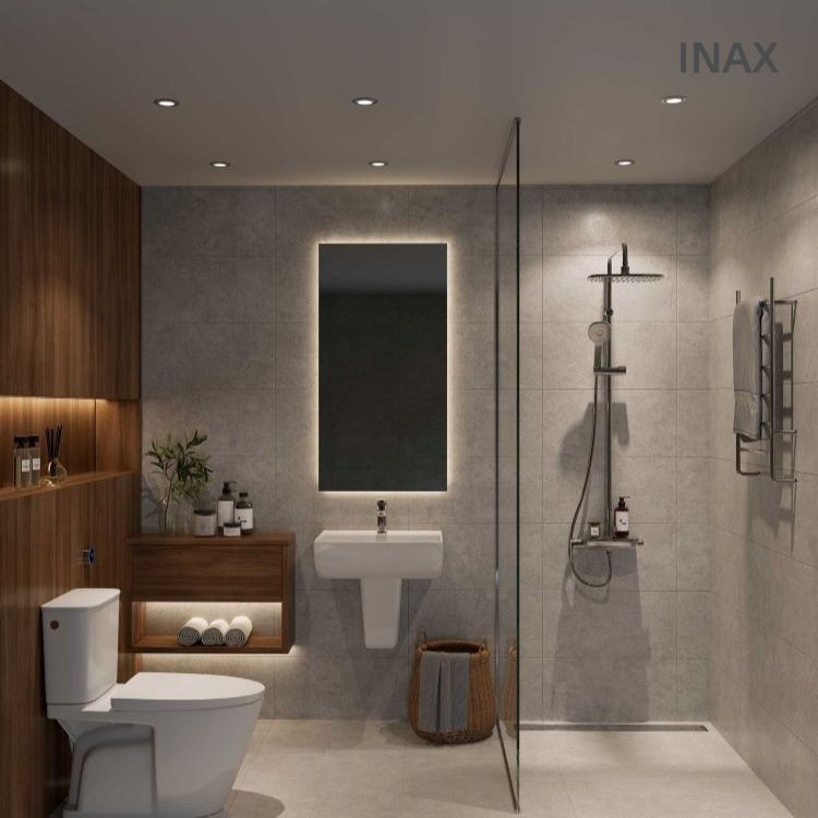 Kiểu dáng lavabo treo tường phổ biến 