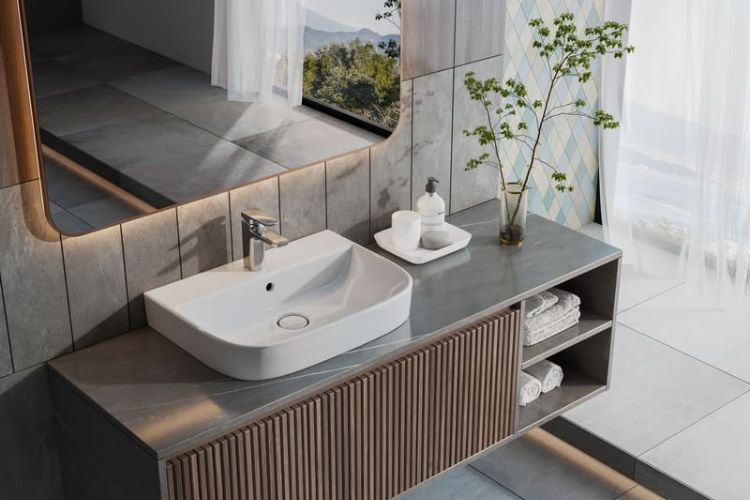Thiết kế bàn đá lavabo