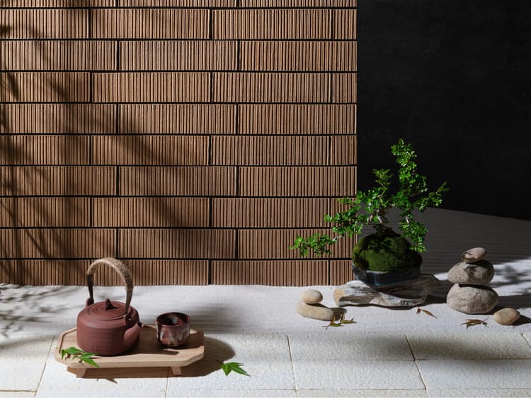 Imperial Mosaic tạo chiều sâu thị giác ấn tượng cho bề mặt tường thêm sống động