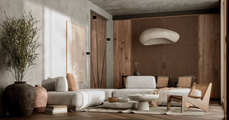 Ưu điểm khi thiết kế nội thất theo phong cách Wabi Sabi
