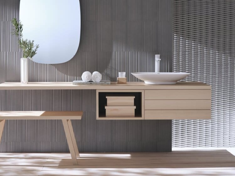 Bộ tủ lavabo treo tường là gì