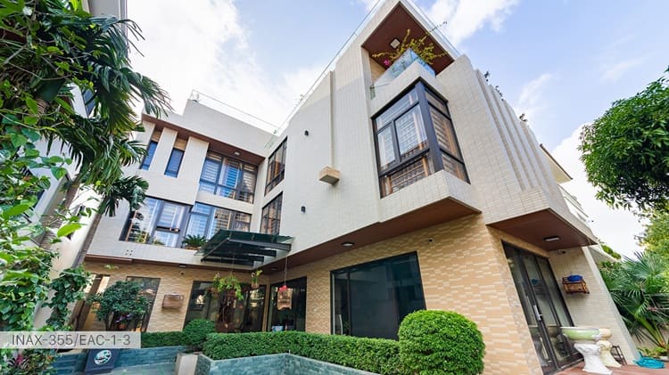 Hình ảnh thực tế của gạch 355/EAC-EARTH COLOR BORDER