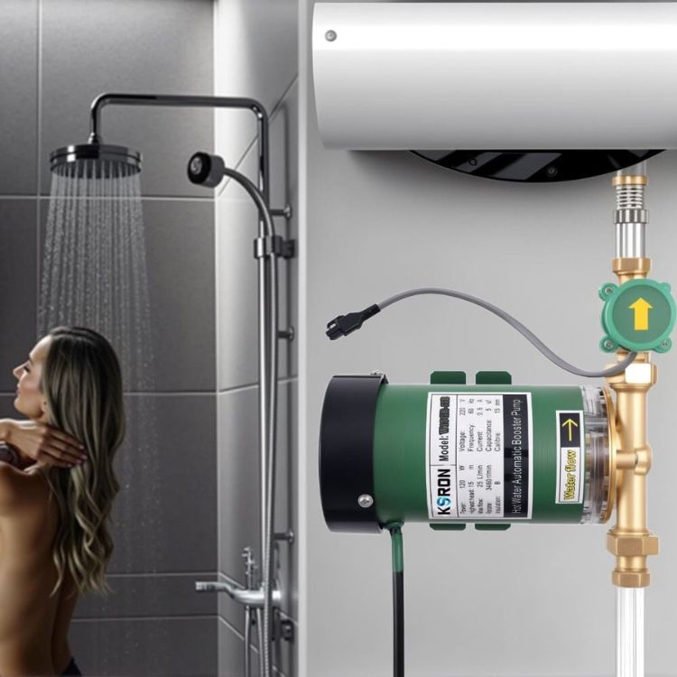 Cách lắp đặt bơm tăng áp vòi sen đúng kỹ thuật