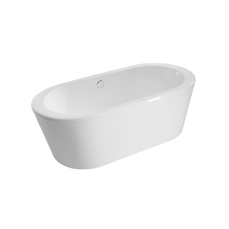 Các mẫu bồn tắm oval đẹp, sang trọng cho phòng tắm 2025