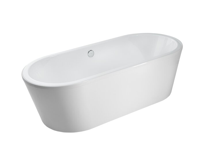 Các mẫu bồn tắm oval đẹp, sang trọng cho phòng tắm 2025