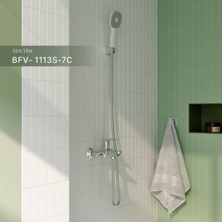 Vòi hoa sen tắm BFV-113S-7C chất lượng cao