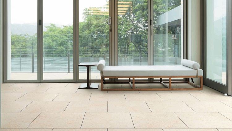 Mẫu gạch ban công giả đá INAX STONEJ chống trơn, bền đẹp cực sang