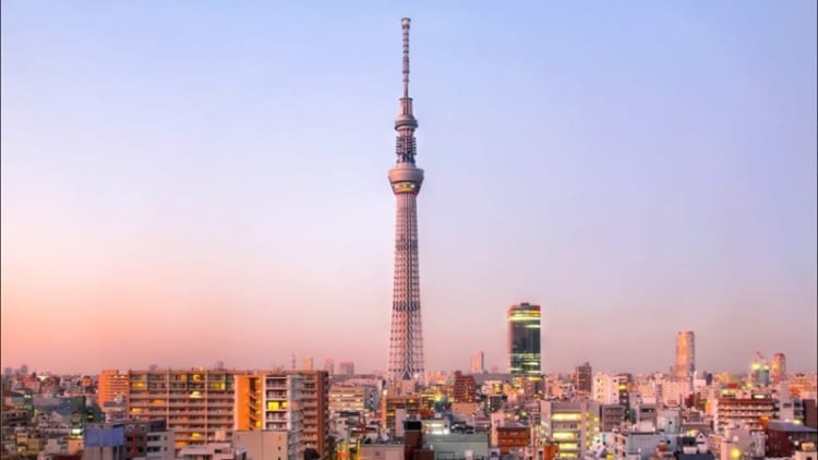 Tháp Tokyo Skytree - Kỳ quan của Nhật Bản