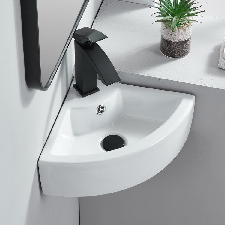 Lavabo góc là gì? Ưu điểm của lavabo góc