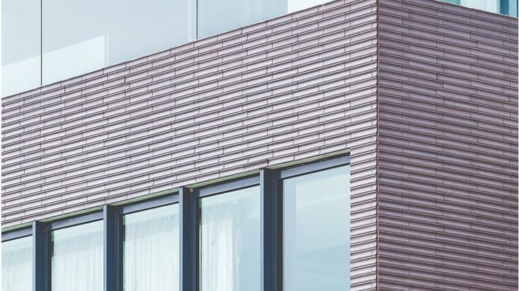 Mẫu thiết kế nhà với gạch R-Border