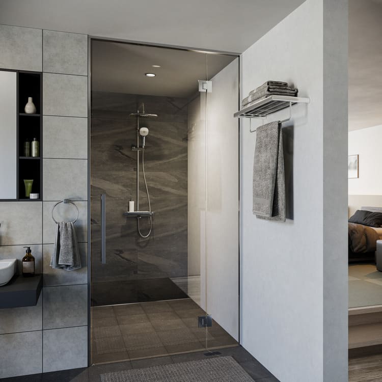 Giá treo khăn và kệ để đồ INAX