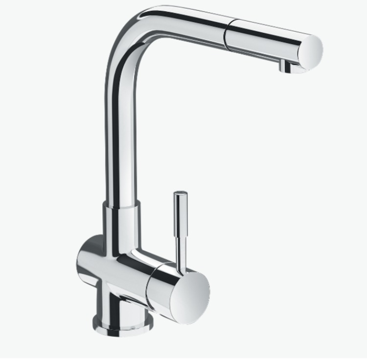 Vòi bếp INAX SFV-1013SX dáng chữ L, đầu vòi kéo rút linh hoạt 