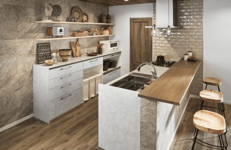 Mẫu bếp nhỏ gọn cho căn hộ chung cư