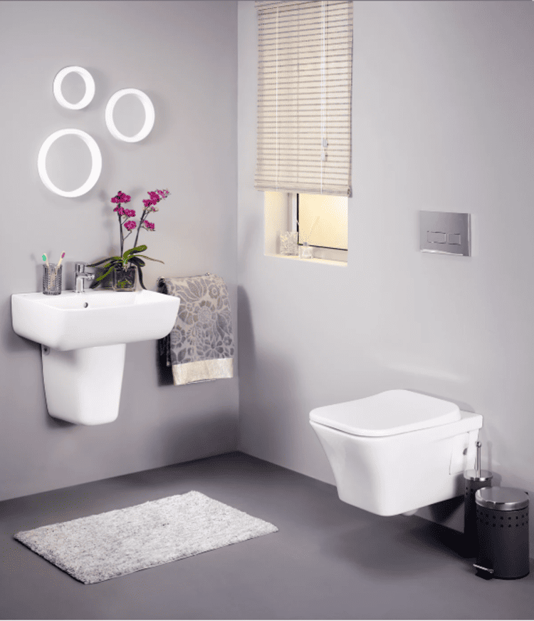 Những không gian thích hợp sử dụng bồn cầu treo tường