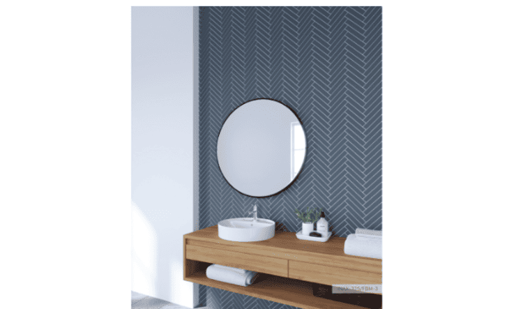 Hình ảnh thực tế của gạch FISHBONE MOSAIC