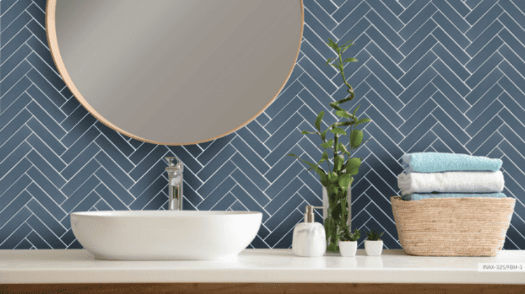 Hình ảnh thực tế của gạch FISHBONE MOSAIC 2