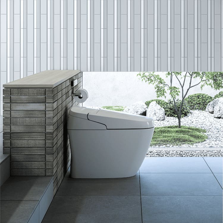 Mẫu bồn cầu 1 khối cao cấp góp phần tăng thẩm mỹ cho ngôi nhà