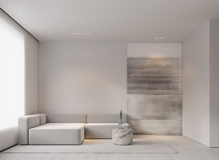 Với Minimalism Style, màu sắc thường rất hạn chế, thậm chí trông có phần đơn điệu