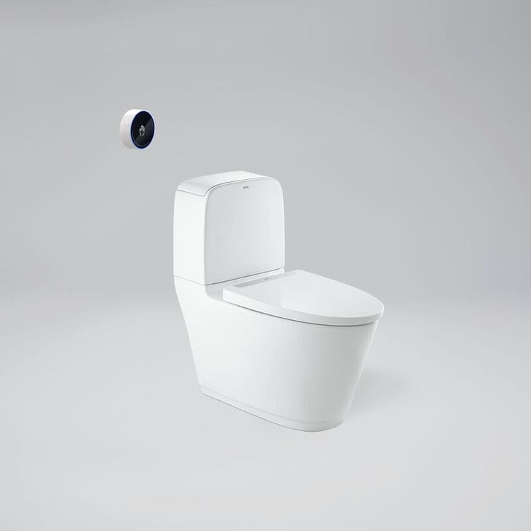 Nên chọn mẫu bồn cầu thoát ngang có lớp men sứ kháng khuẩn AQUA CERAMIC