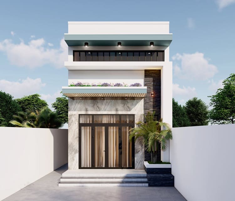 Nhà cấp 4 gác lửng 200 triệu ở nông thôn rộng rãi, gần gũi thiên nhiên