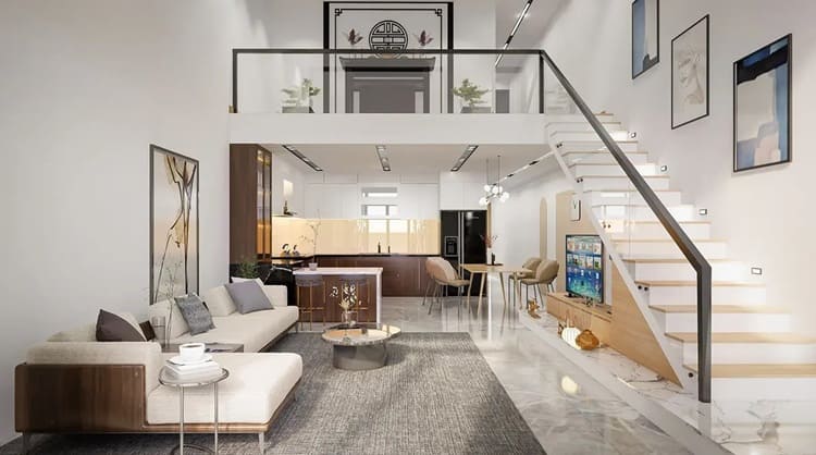 Nhà cấp 4 gác lửng 200 triệu 3 phòng ngủ sang trọng, đầy đủ tiện nghi