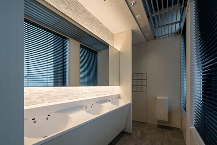 Nhà vệ sinh công cộng diện tích nhỏ