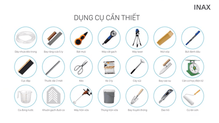 Quy trình lát gạch xương cá bền đẹp