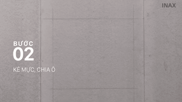 Quy trình lát gạch xương cá bền đẹp bước 2
